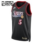 Maillot NBA Philadelphia 76ers Quentin Grimes Nike 2025-26 Classic Edition Noir Swingman - Enfant